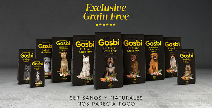 Gosbi Exclusive Grain Free en venta en la tienda física de Mascópoli