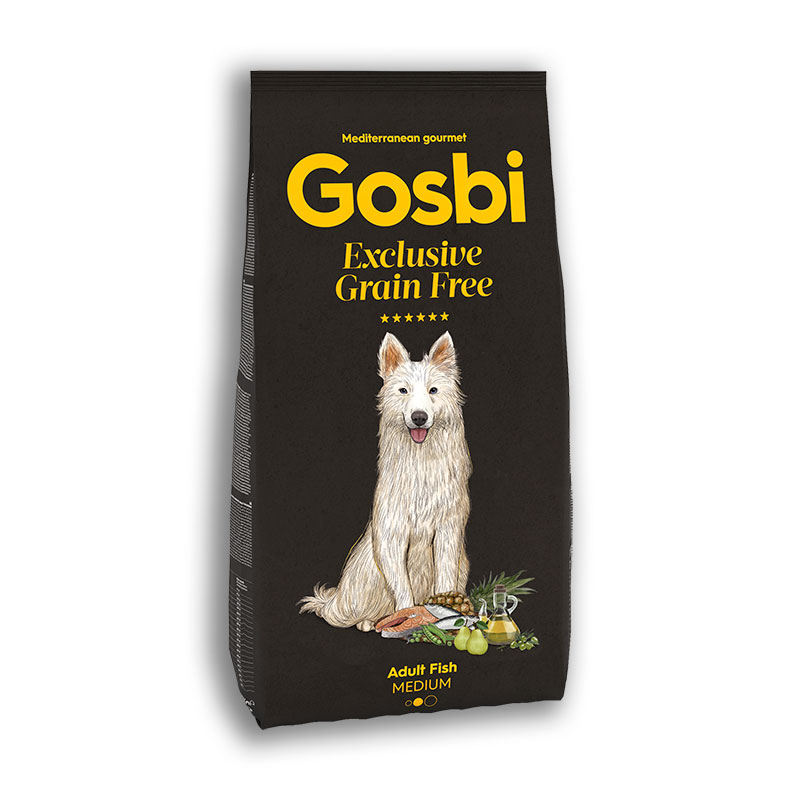 Gosbi Exclusive Grain free Fish medium